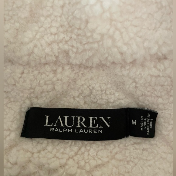 NWT Ralph Lauren Faux Shearling Funnelneck Coat - Picture 10 of 16